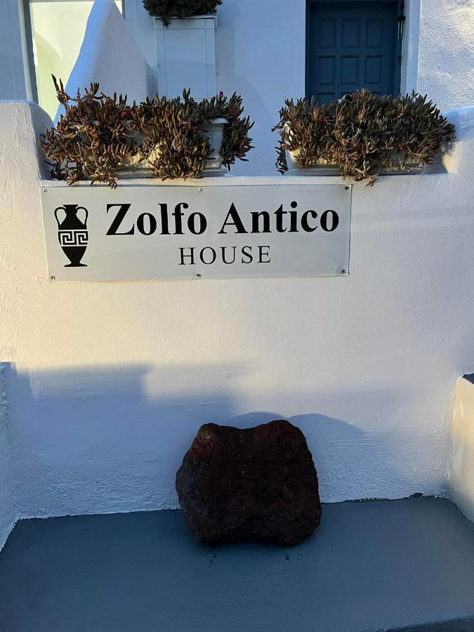 Zolfo Antico Beach Apartment Perissa Luaran gambar